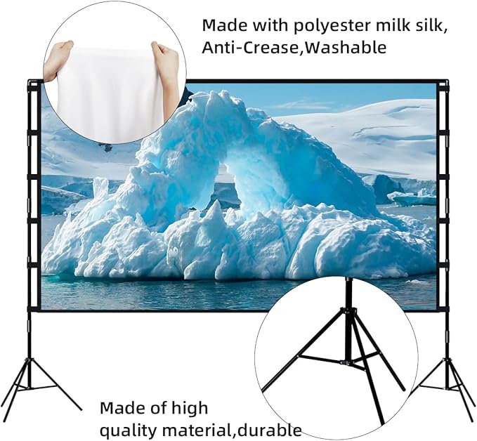 TOWOND Outdoor Projector Screen - Image 6