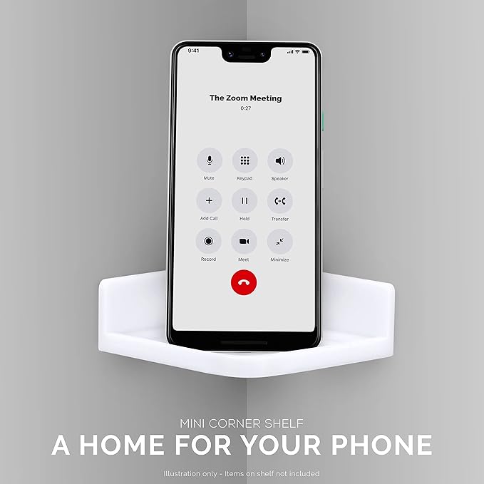 Mini Corner Shelf Mount for Security Cameras, Baby Monitors, Plants & More - Image 7
