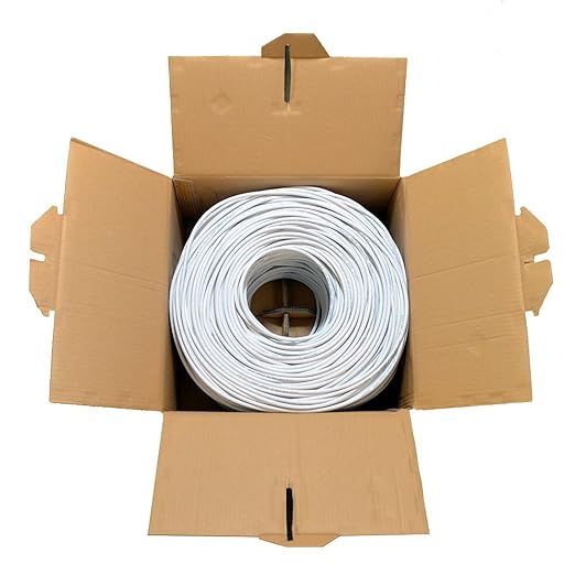 Dripstone CAT6 Ethernet Cable 1000ft Bulk Network LAN Wire 23AWG Solid CCA UTP - Image 4