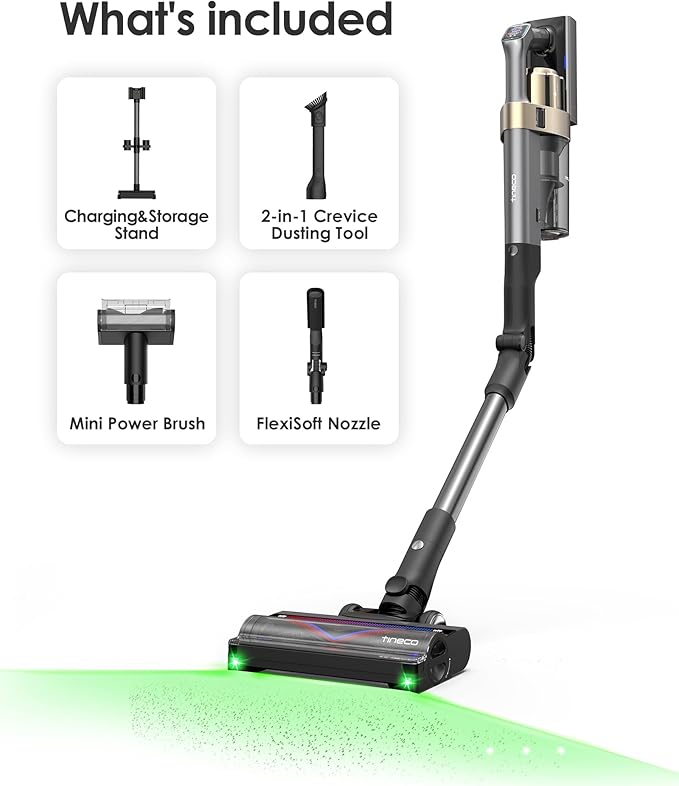 Tineco Pure ONE A90S Cordless Vacuum Cleaner, 270AW Powerful Suction Stick - Image 9