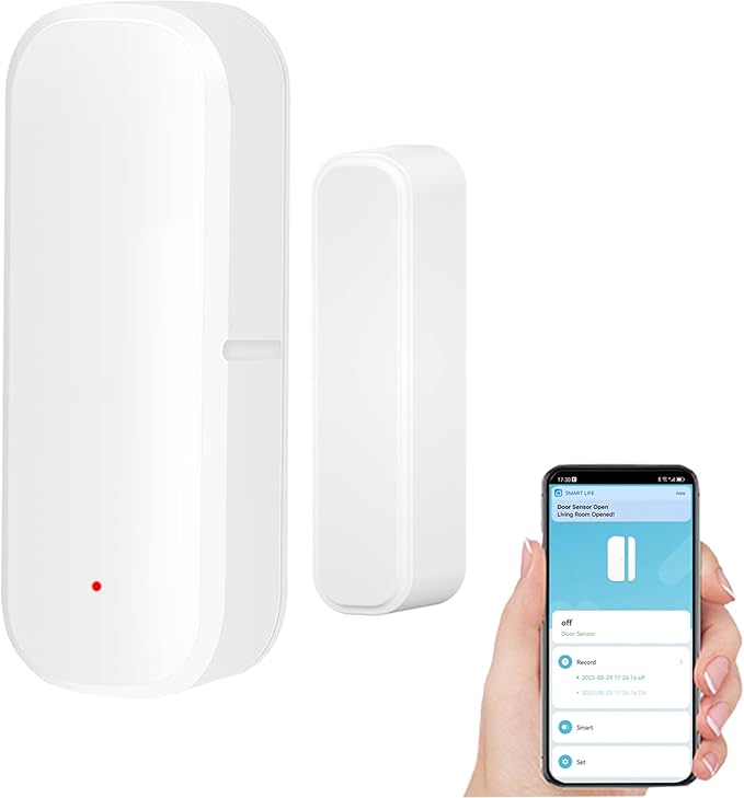 Smart WiFi Door Sensor: Wireless Window Sensor by GaoducashforSmartLife