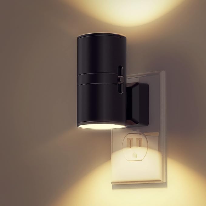 L LOHAS LED Night Light with Remote, Night Lights Plug into Wall, RGB Color by LLOHASLED