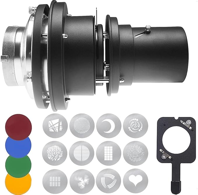 Alluneitter Bowens Mount Snoot, Strobe Video Snoot Conical Projector snoot by Alluneitter