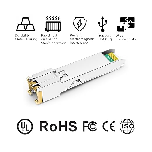 OPSTRAN 10/100/1000BASE-T SFP SGMII Copper Transceiver Module Compatible - Image 4