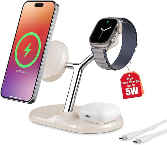 3-in-1 Wireless Charging Station by HOLAMI