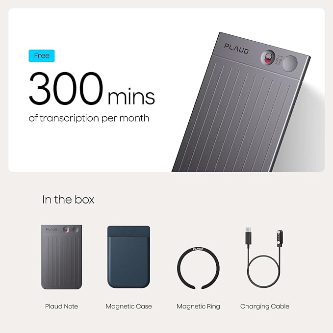 Plaud Note AI Voice Recorder, AI Note Taking Device, Transcribe & Summarize - Image 9