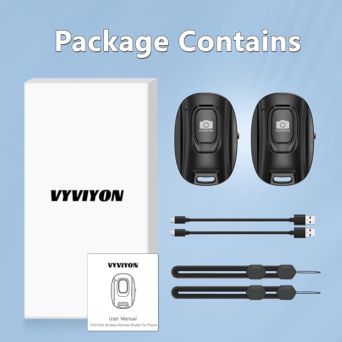 VYVIYON Bluetooth Camera Remote Shutter - Image 8
