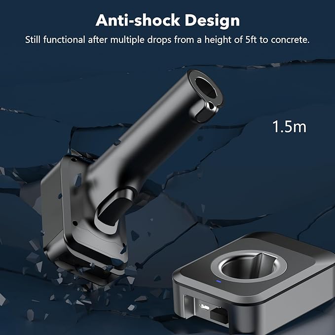 Symcode Pro 1D 2D QR Wireless Barcode Scanner - Image 6