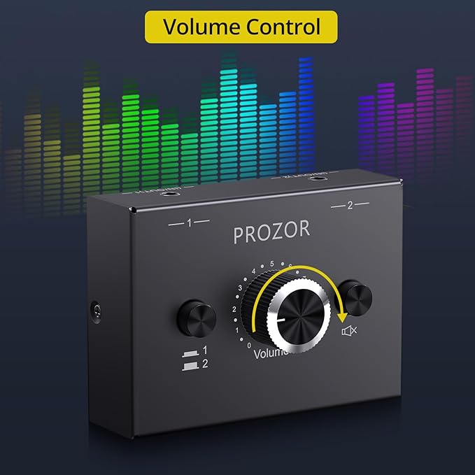 PROZOR 3.5mm Audio Bi-Directional Switcher - Image 6