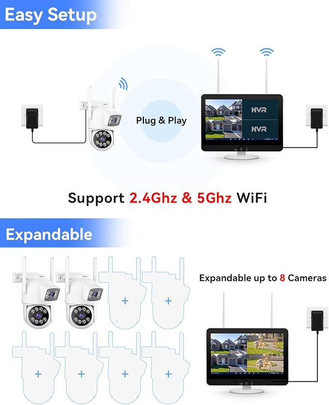 VORGUT Security Camera System Wireless Outdoor - Image 5