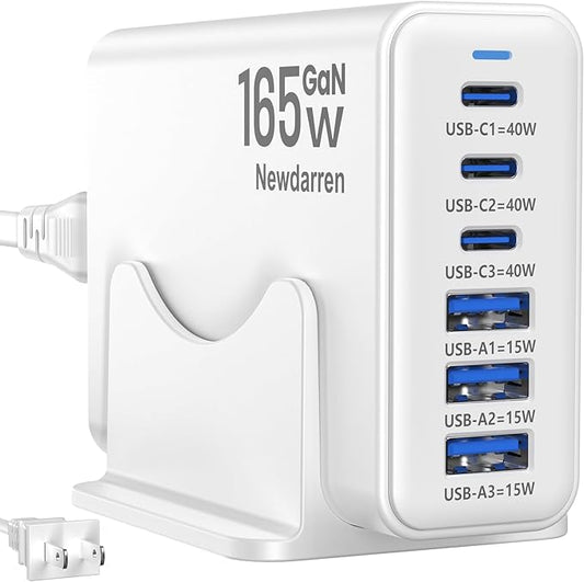 iPhone 17 Charger USB C Fast Charger Block, 3 Type C Port Each 40W Charger by Unknown