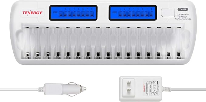 Tenergy TN438 16 Bay Battery Charger by Tenergy