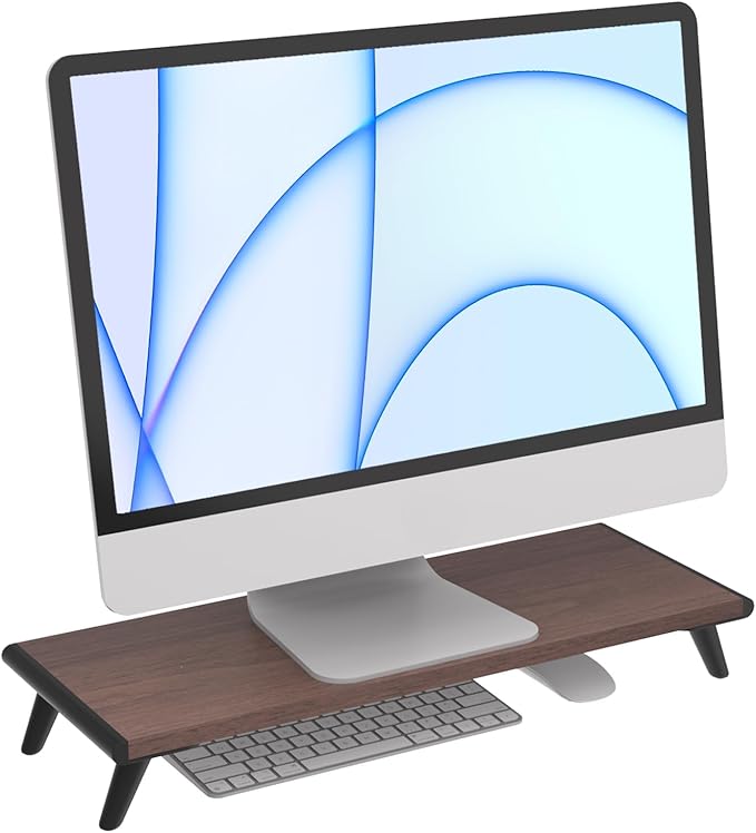 loukin Monitor Stand Riser for Desk, 22.4" x 8.3" Larger Computer Stand for by LOUKIN