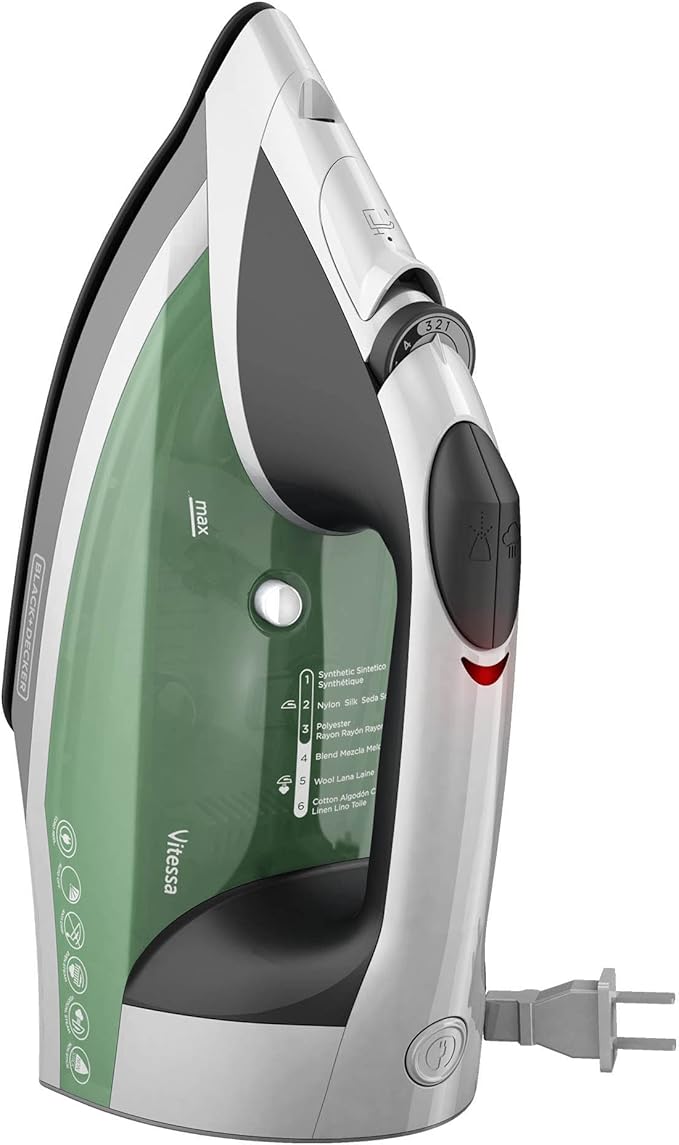 BLACK+DECKER Vitessa Advanced Steam Iron, Even Steam Nonstick Soleplate - Image 2
