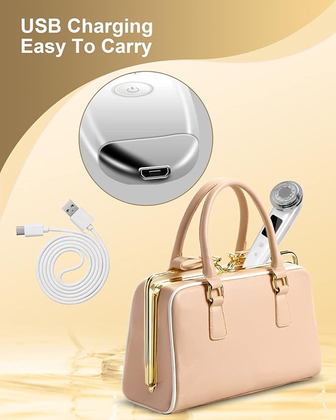 Face Massager Electric Face Lifting 4 in 1 Facial Massager Anti Aging Skin - Image 5