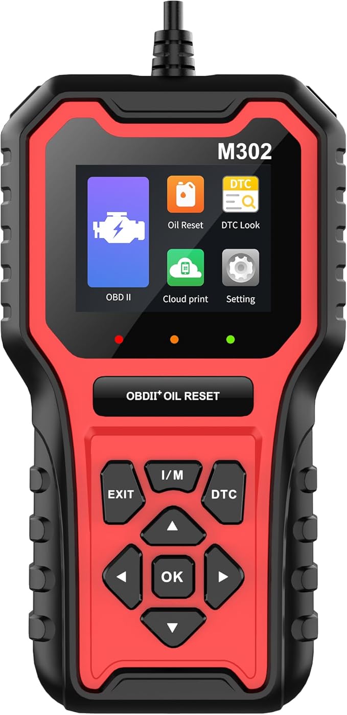 OBD2 M302 Car Diagnostic Scan Tool Timcartuning Car Maintenance Light Reset car - Image 2