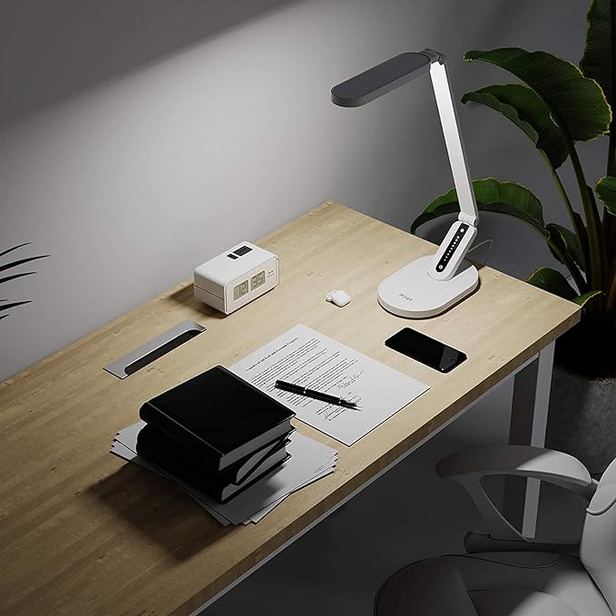 JKSWT Desk Lamp, for Eye Care, Dimmable Table Lamp - Image 9