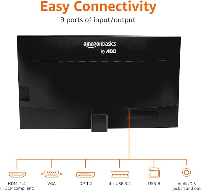 Amazon Basics IPS Monitor 75 Hz Powered - Image 3