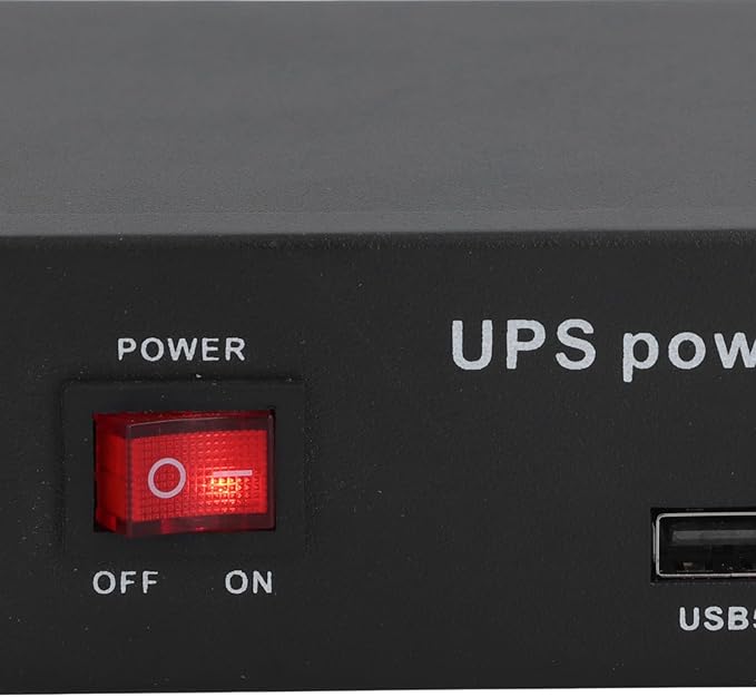UPS Power Supply 12000mAh DC5V9V12V POE24V Output Uninterruptible Battery Backup - Image 6