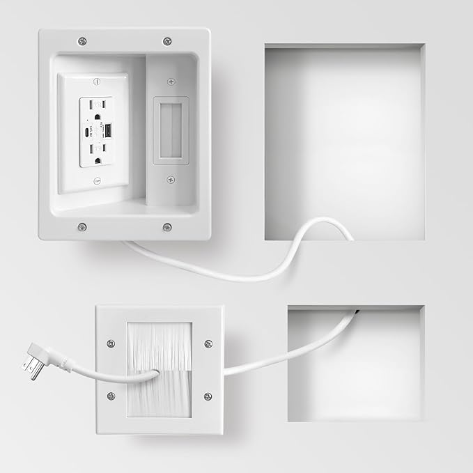GEVINFA in-Wall TV Cable Management Kit by GEVINFA