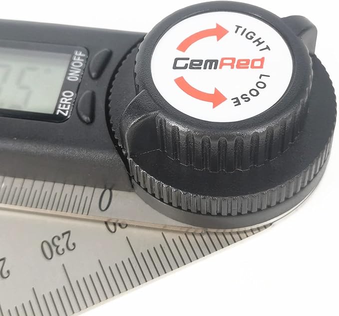 GemRed 82305 Digital Angle Finder Protractor Stainless Steel - Image 5