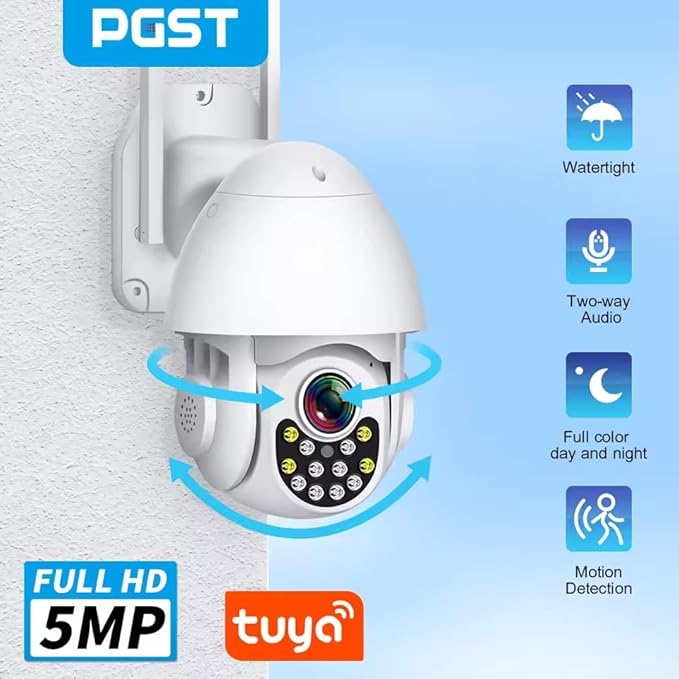 PGST Home Alarm System with T21W HD 5MP Security Camera, Wireless Home Security - Image 2