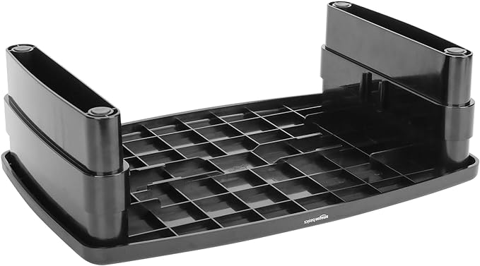 Amazon Basics Height Adjustable Rectangular Computer Monitor Riser Desk Stand - Image 6
