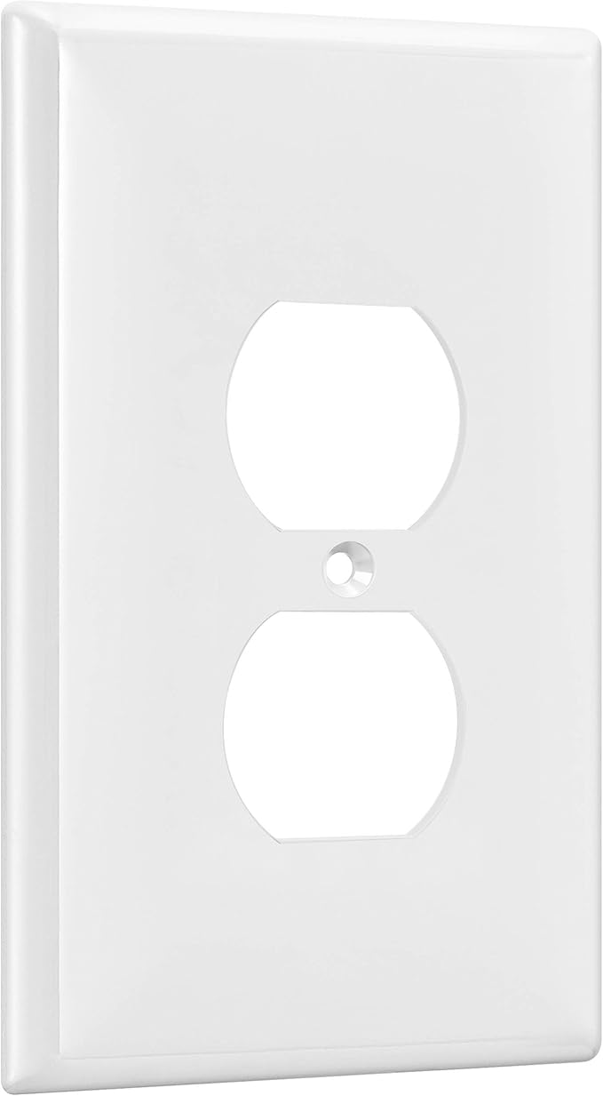 ENERLITES Duplex Receptacle Outlet Wall Plate, Jumbo Outlet Covers, Gloss Finish - Image 8