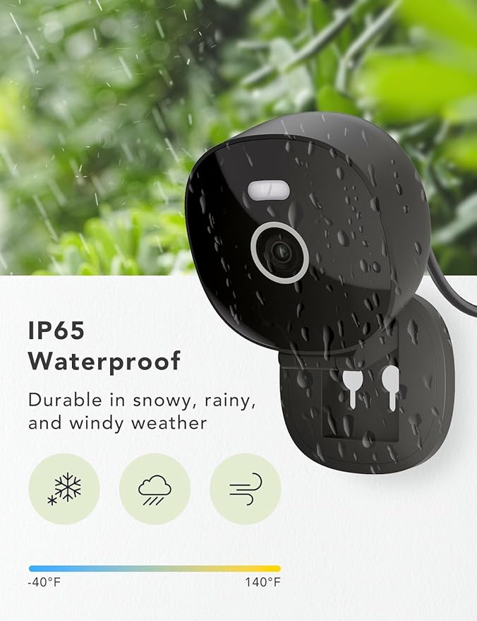 FAMVIVA 2K Security Camera, Outdoor/Indoor - Image 2