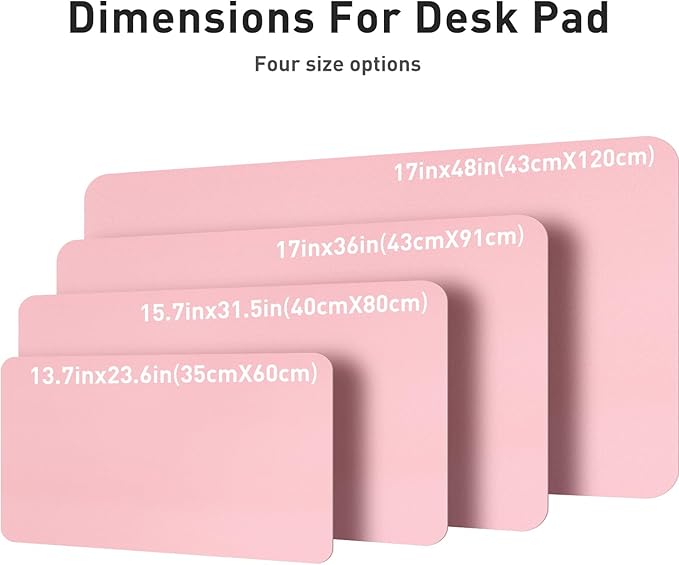 Aothia Leather Desk Pad Protector, Office Desk Mat, Large Mouse Pad, Non-Slip - Image 6