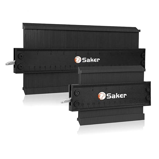 Saker Contour Duplication Gauge-Adjustable Lock -Precisely Copy Irregular Shape by Saker