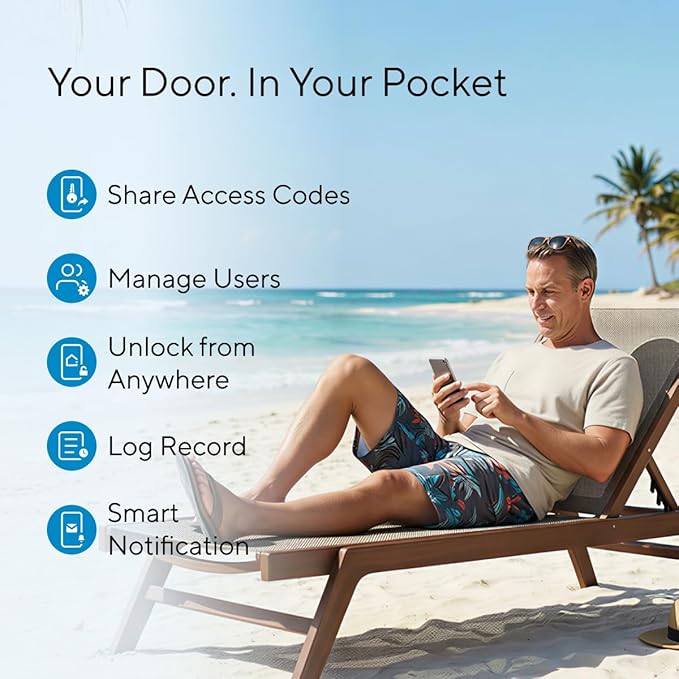 ULTRALOQ U-Bolt WiFi Smart Lock - Image 3
