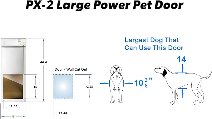 Power PET Automatic Pet Door by High Tech Pet - Image 6