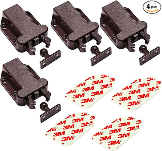 Cabinets Push Latch Cabinet & Furniture Door Catches Cabinet Latch Rebound by Junrbx