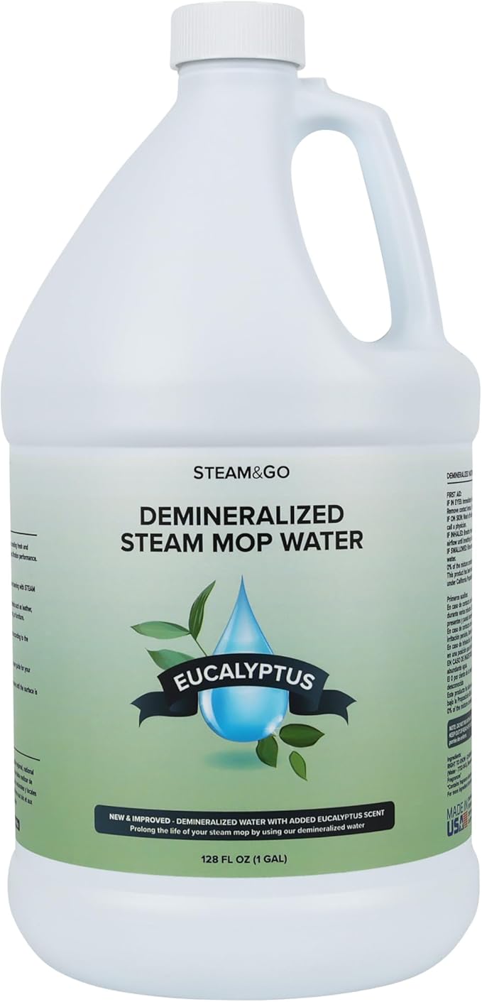 Steam & Go Demineralized Water Cleaning Solution by SteamandGo