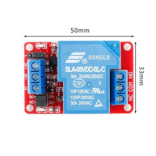 JESSINIE 24V 30A Relay Module, 1 Channel, Optocoupler Isolation, High/Low - Image 6