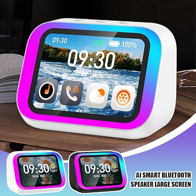 Felvoro White Smart Alarm Clock - Image 3