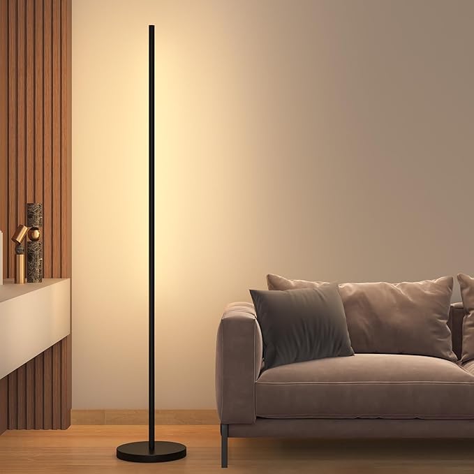LED Corner Floor Lamp, 360°Rotating Head, Super Bright 1800LM Dimmable - Image 7