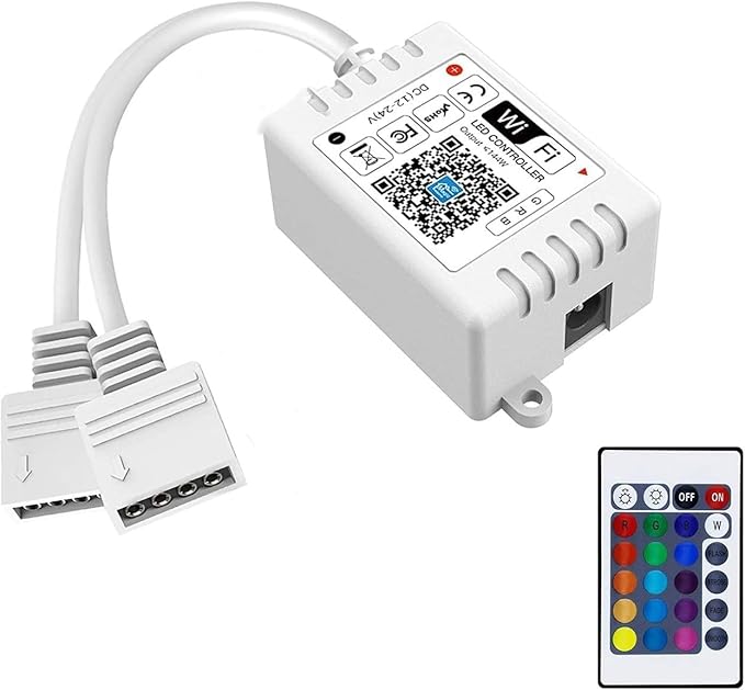 iNextStation Smart RGB WiFi LED Controller 4-Pin Output Compatible by inextstation