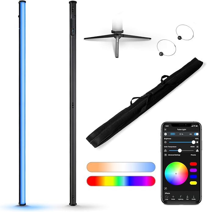 Lume Cube 4' XL RGB LED Tube Light by LumeCube