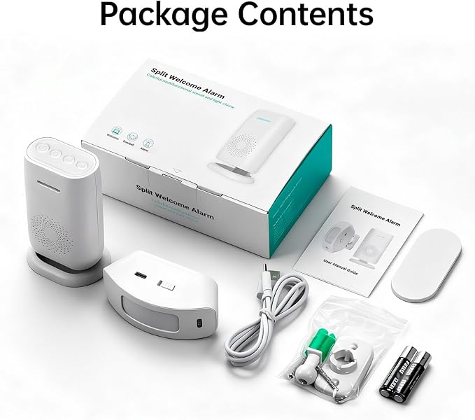Wireless Motion Sensor Door Chime: Doorbell - Image 7
