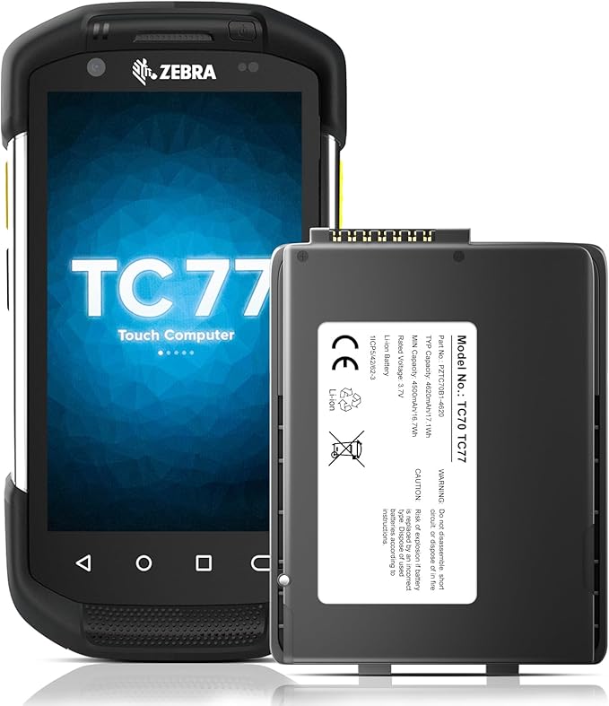 Replacement Battery for Zebra for Symbol TC77 TC70 TC75 TC72 TC70X TC75EK by Unknown