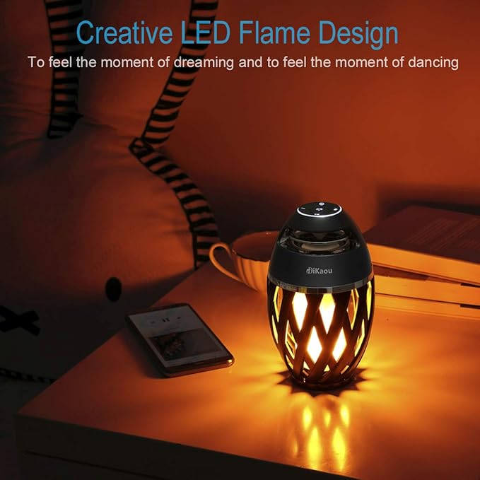 LED Flame Outdoor Table Lamp Torch Table Lamp - Image 7