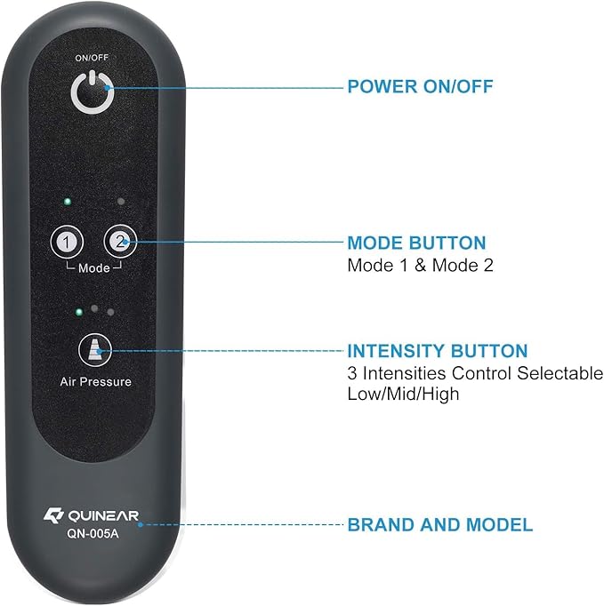 QUINEAR Air Compression Leg Massager - Image 5