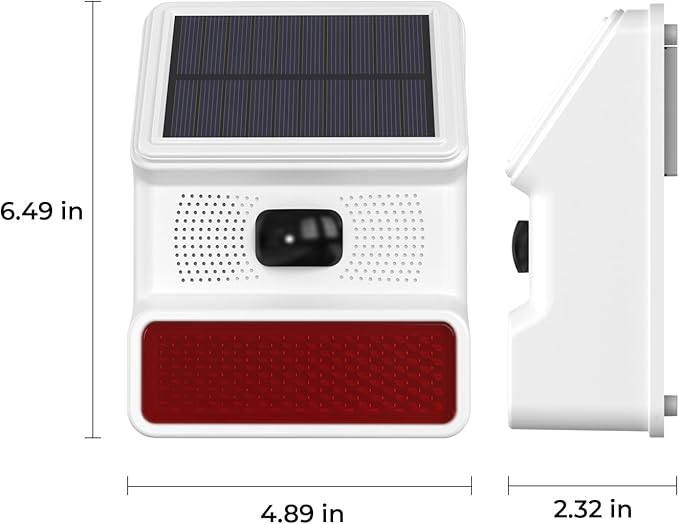 Solar Wireless Motion Sensor Alarm, Driveway Alarm Outdoor Waterproof Alert 120 - Image 9