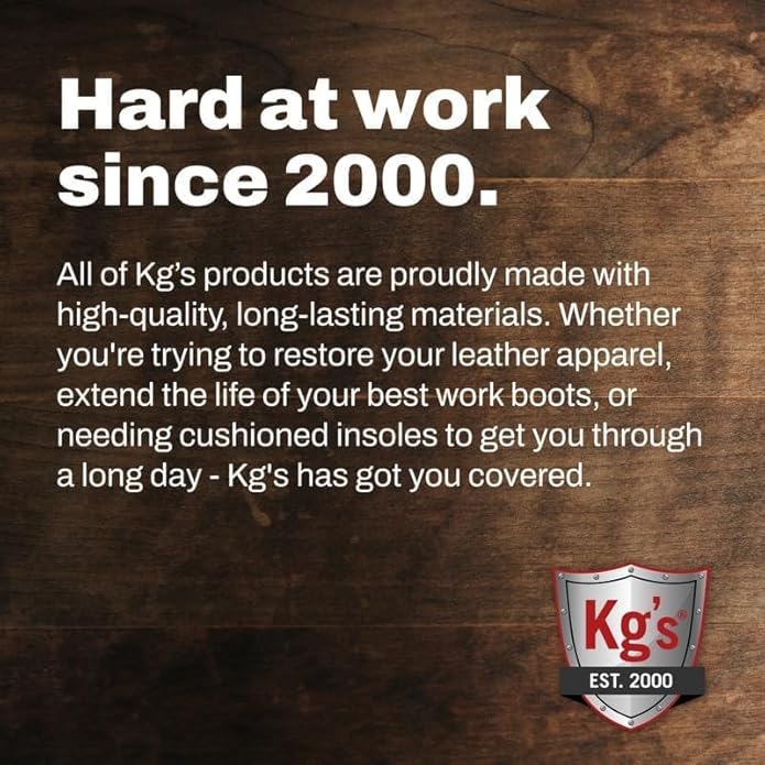 Kg's Shoe Shine Kit Includes Polish, Horsehair Brush, Applicator, and Storage - Image 7
