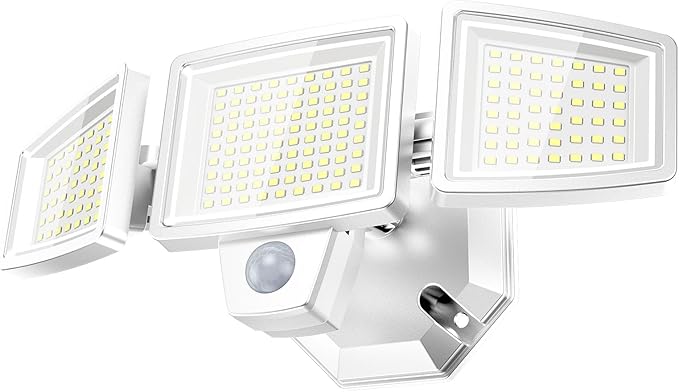 PURICH LED Security Lights Motion Sensor Outdoor Lights, 5000K Daylight by Lightupyourwayhome