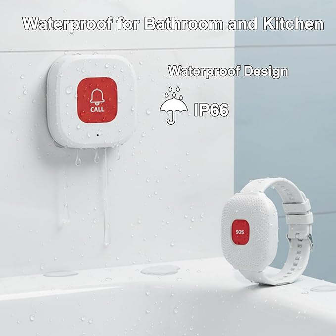 PerfeSafe Wireless Caregiver Pager Life Alert System - Image 7