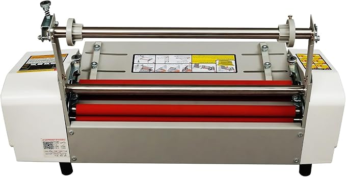 13 inch Laminator Machine Hot and Cold Roll Laminator 110V Digital Thermal - Image 8