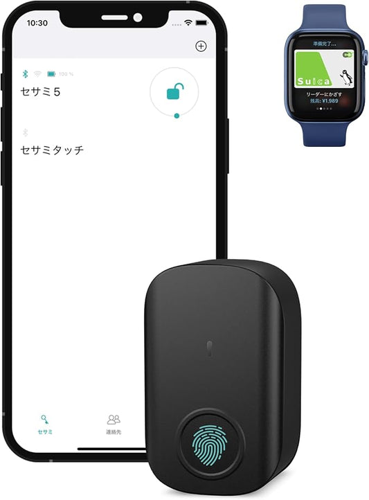 CANDY HOUSE Sesame Touch, Smart Lock, Fingerprint, NFC Card, Vacation Rental by CANDYHOUSE